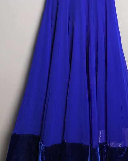 Ananiah Blue Anarkali Dress