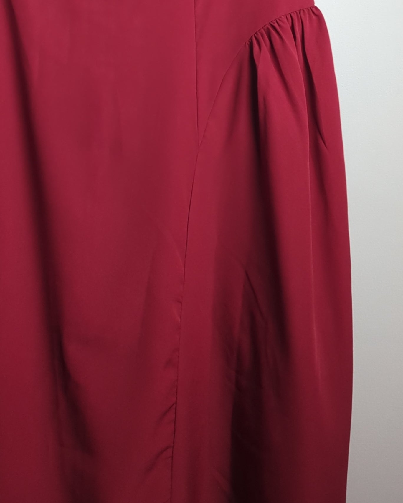 Aayu Wine Sleeveless Dress