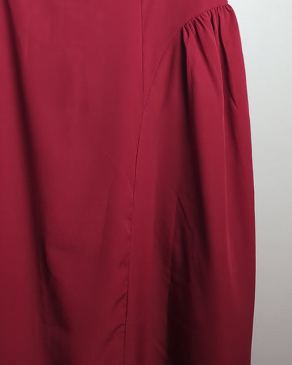Aayu Wine Sleeveless Dress