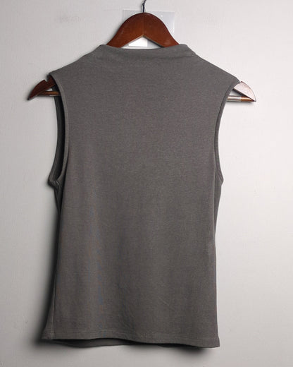 Zara Grey Sleeveless Top