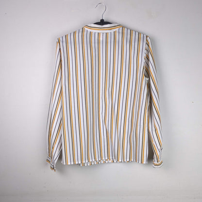 Striped Button-Up Shirt