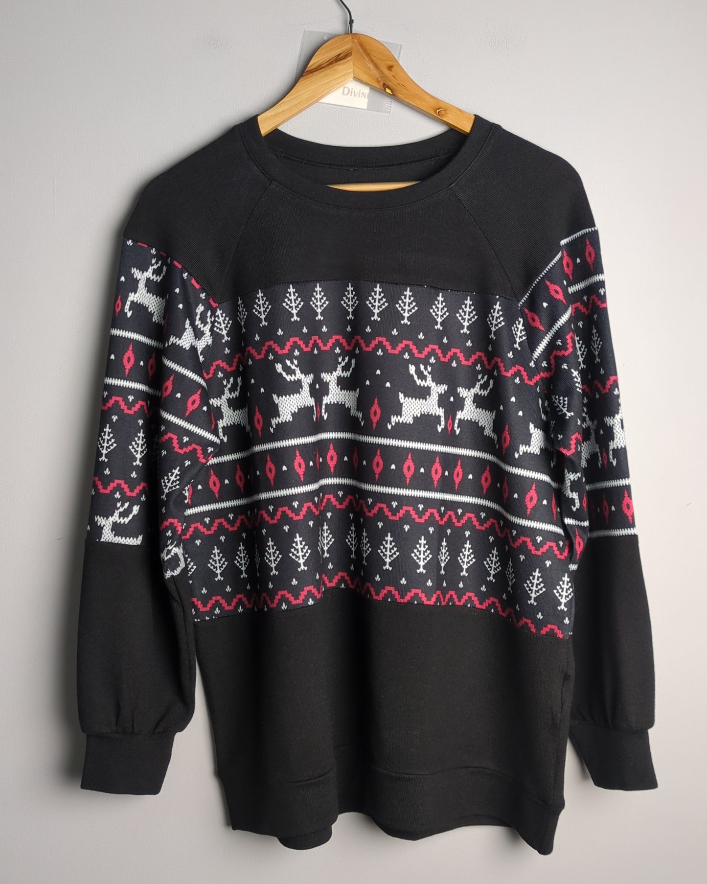 Urbanic Black Holiday Sweatshirt