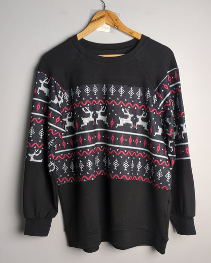 Urbanic Black Holiday Sweatshirt