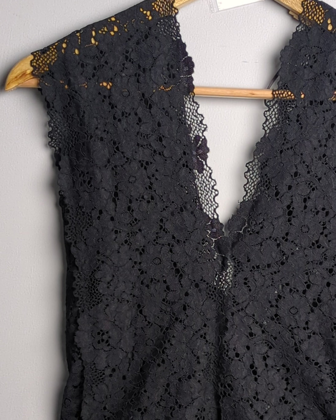 Zara Black Lace Bodysuit