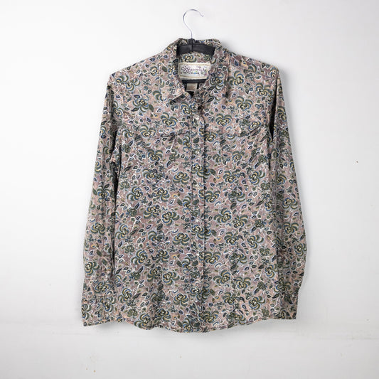 Floral Button-down Shirt