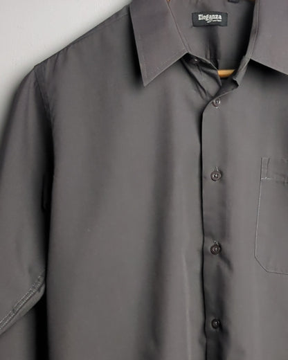 Eleganza Junior Gray Dress Shirt