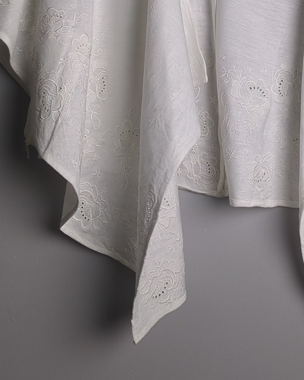 Forever New White Floral Shrug