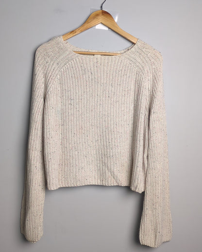 H&M Beige Knit Sweater