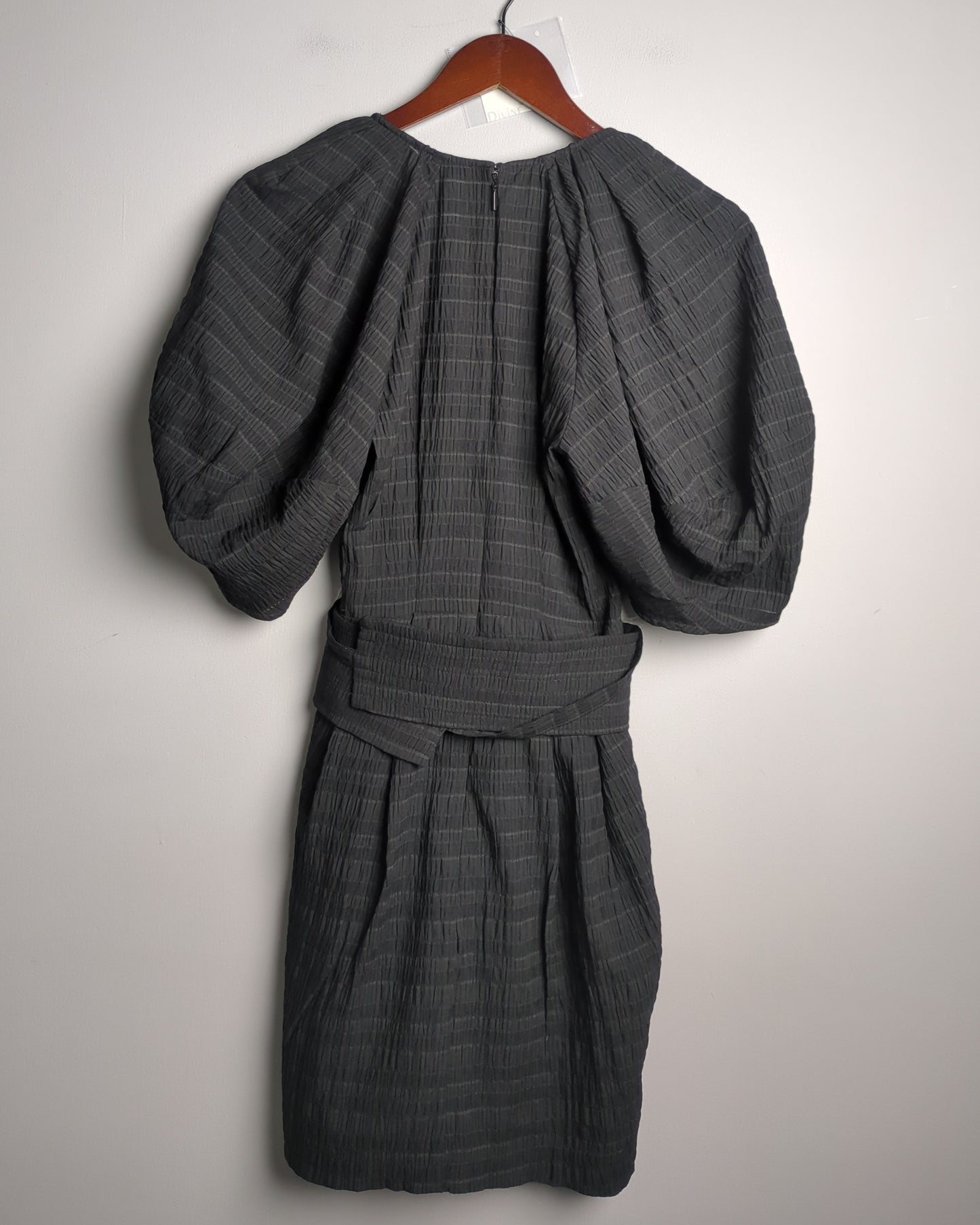 Mng Black Wrap Dress