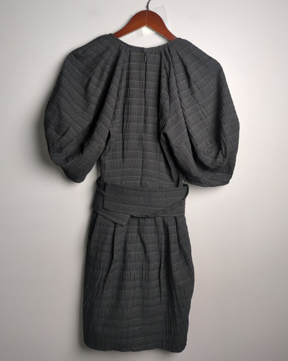 Mng Black Wrap Dress