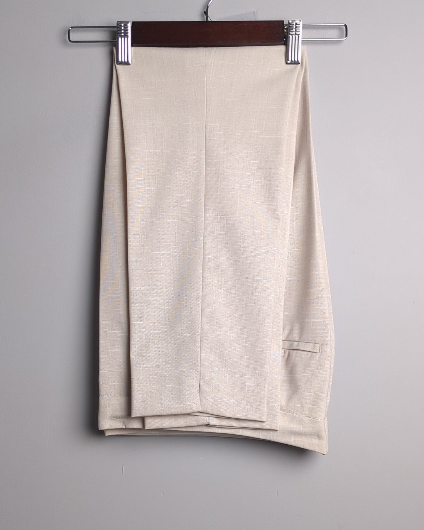 Zara Beige Tailored Trousers