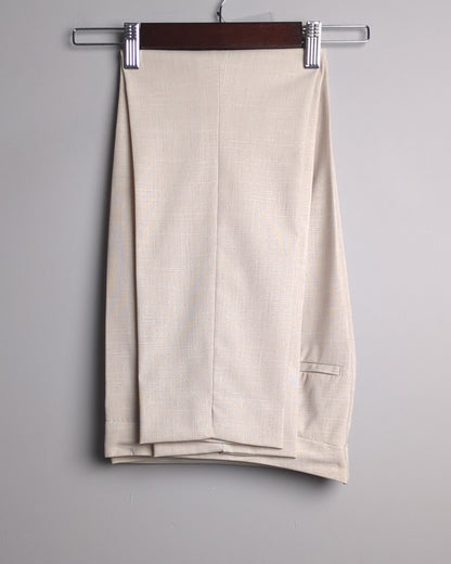 Zara Beige Tailored Trousers