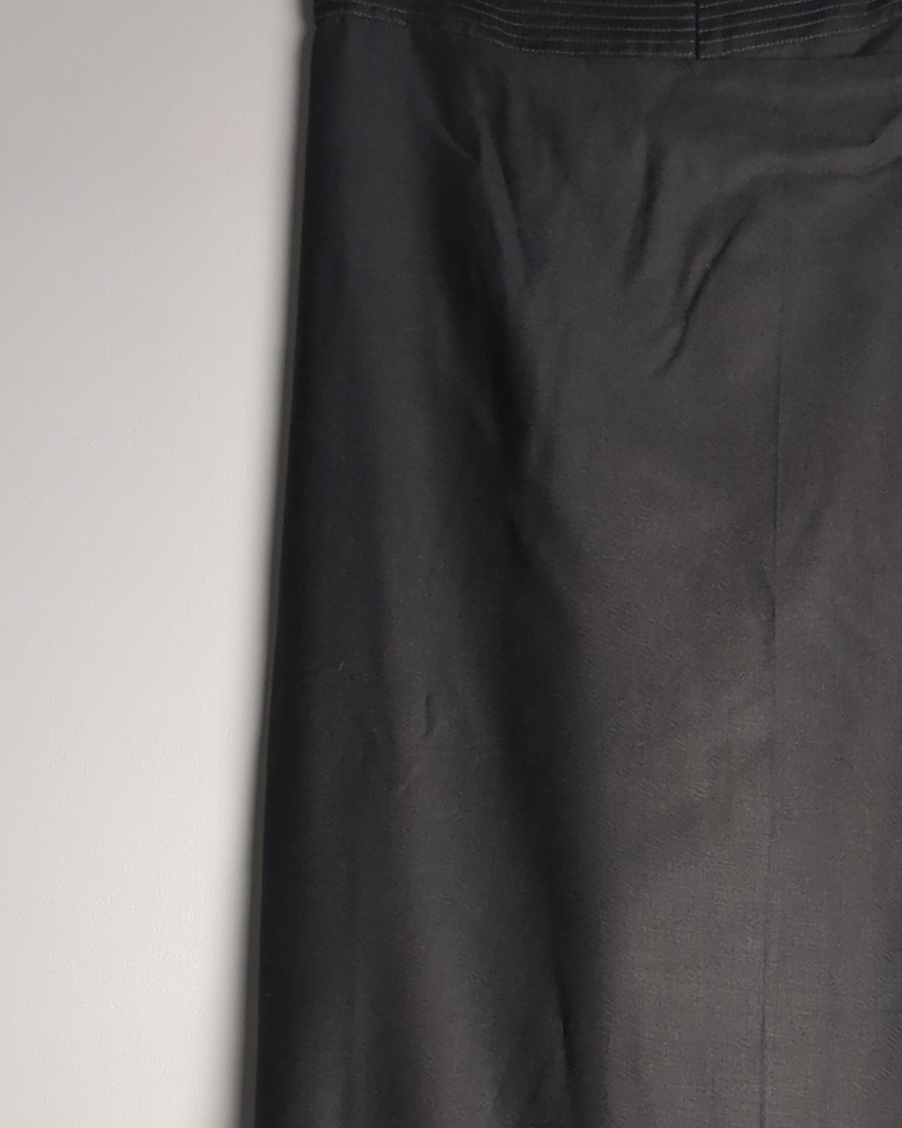 Payal Khandwala Black Wrap Skirt