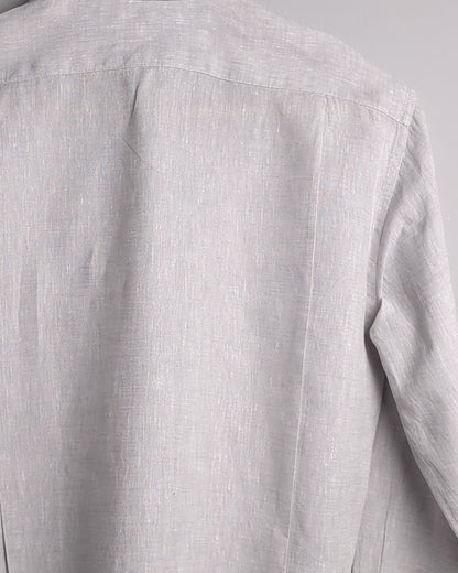 Uniqlo Gray Linen Shirt