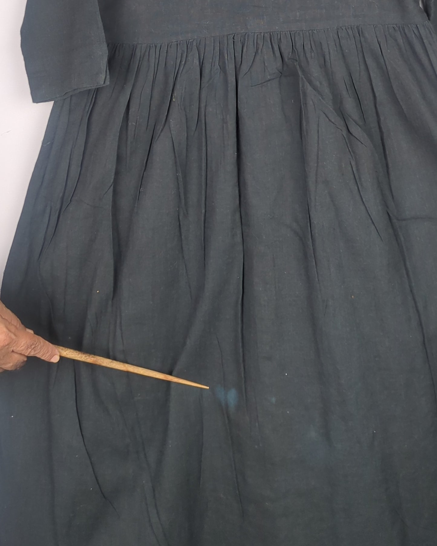 Bombay Paisley Black Embroidered Kurta