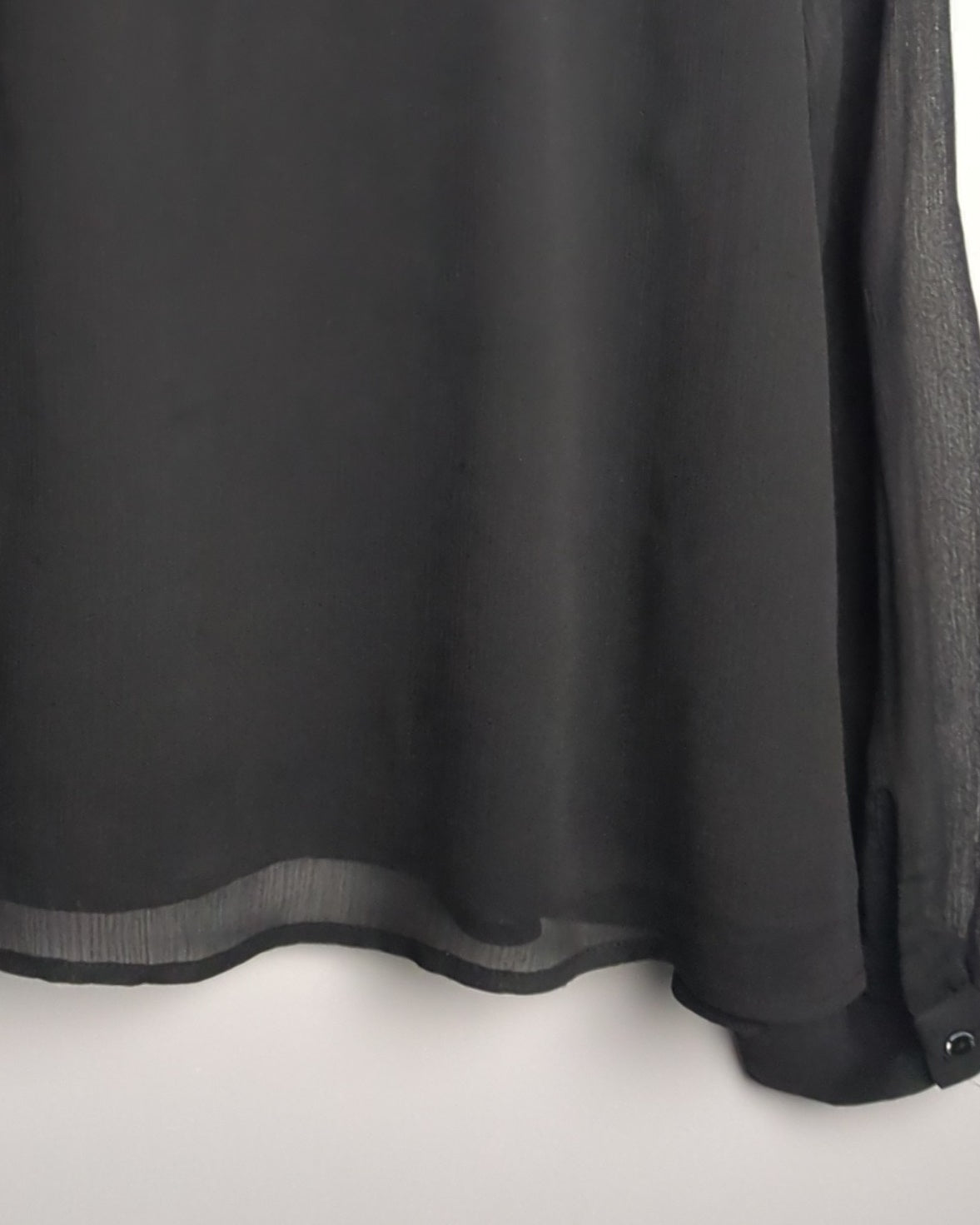 Forever 21 Black Embellished Blouse