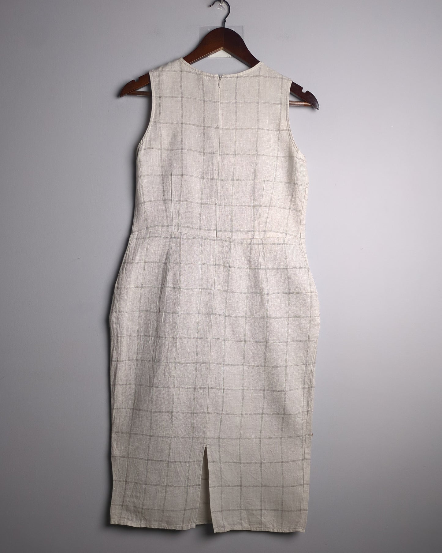 Cotton World Beige Shift Dress - Needs mending
