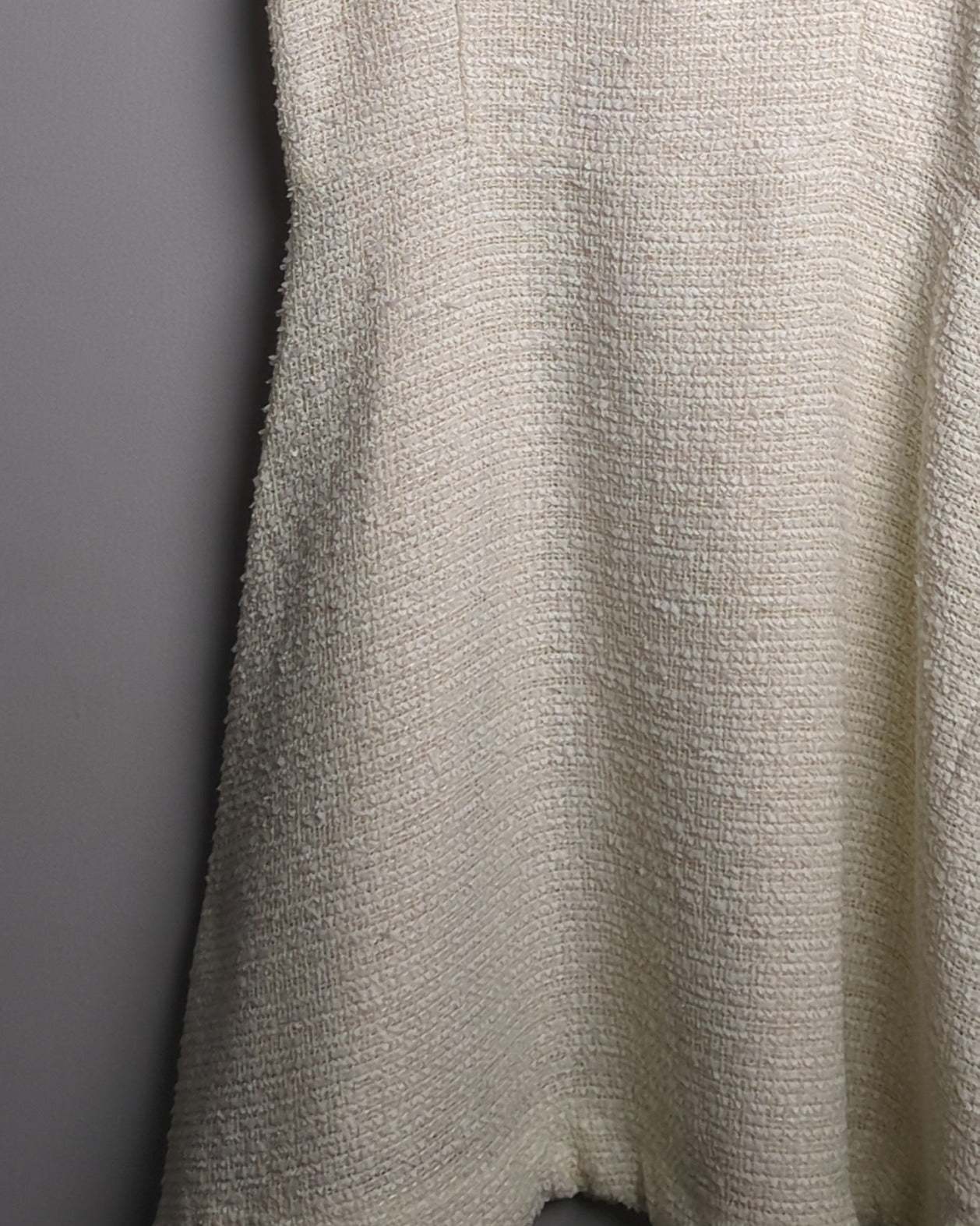 Zara Beige Tweed Dress