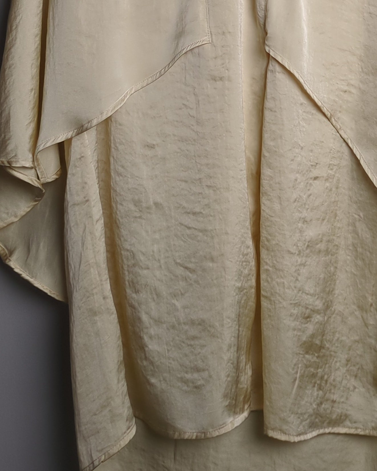 Beige Satin Blouse