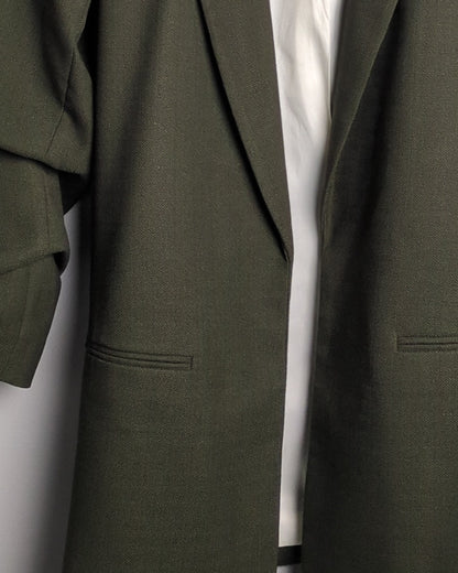 H&M Green Casual Blazer