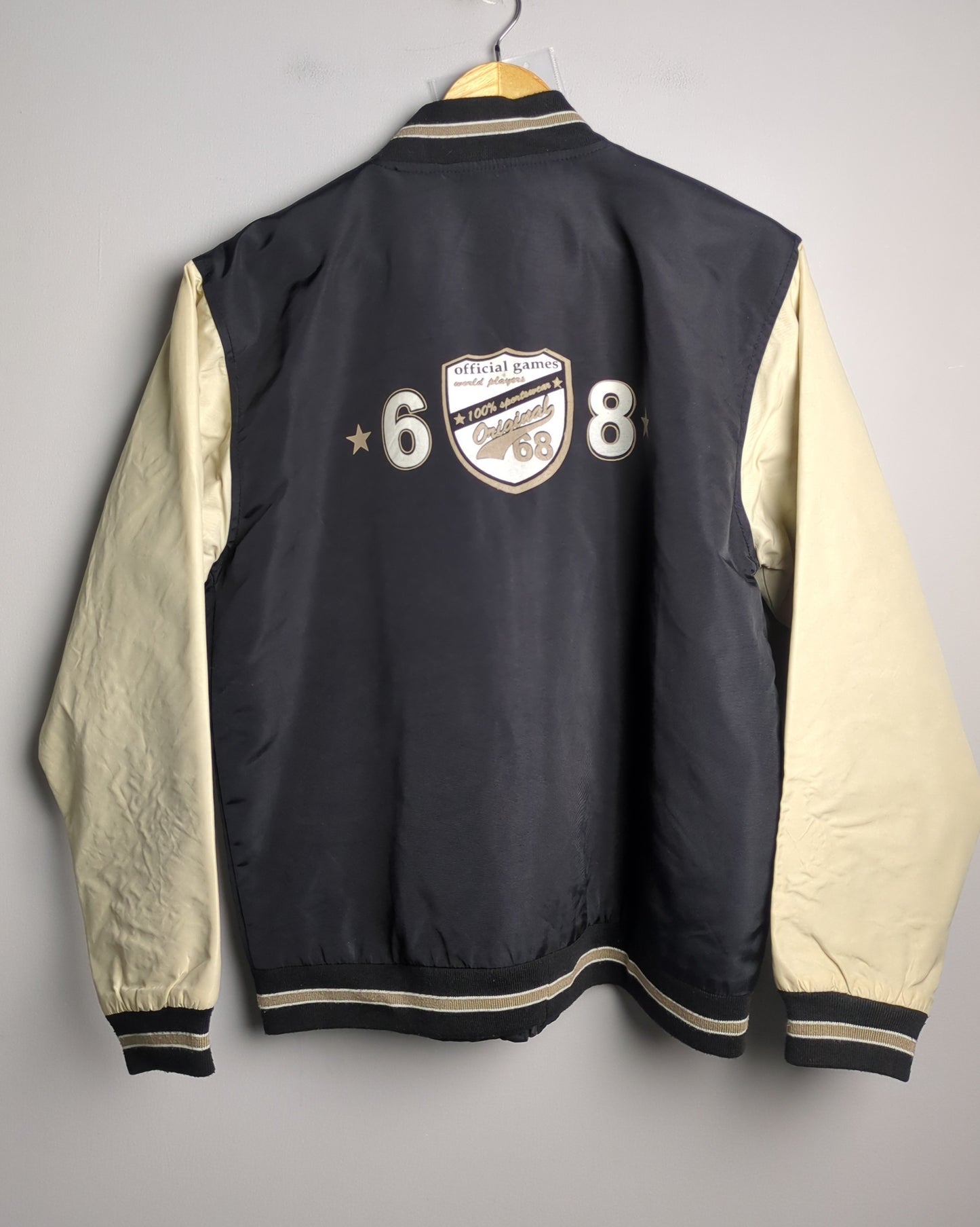 Nzyme Glory Black Varsity Jacket