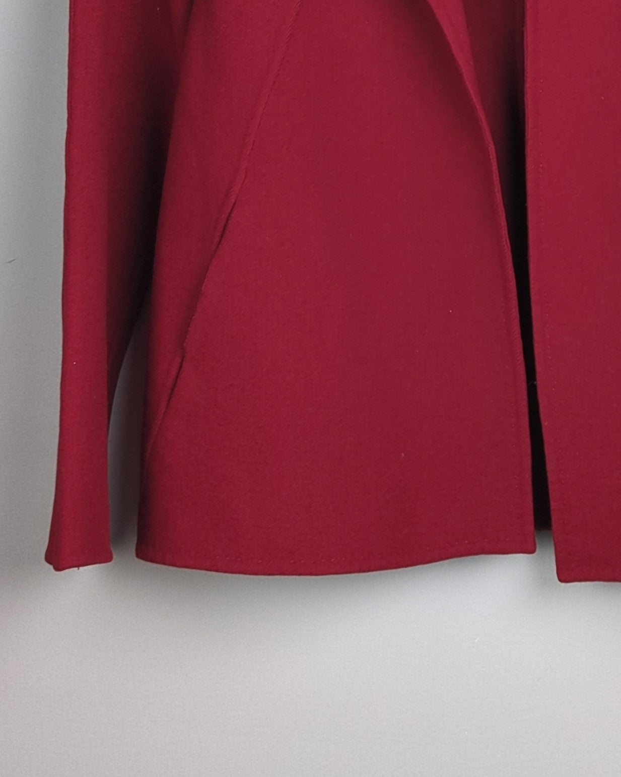 Talbots Red Wool Blazer