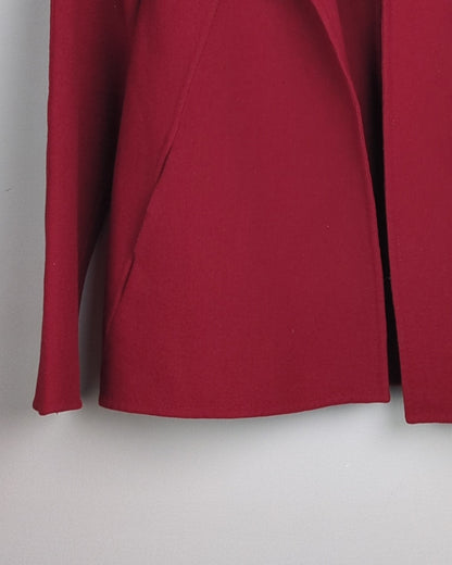 Talbots Red Wool Blazer