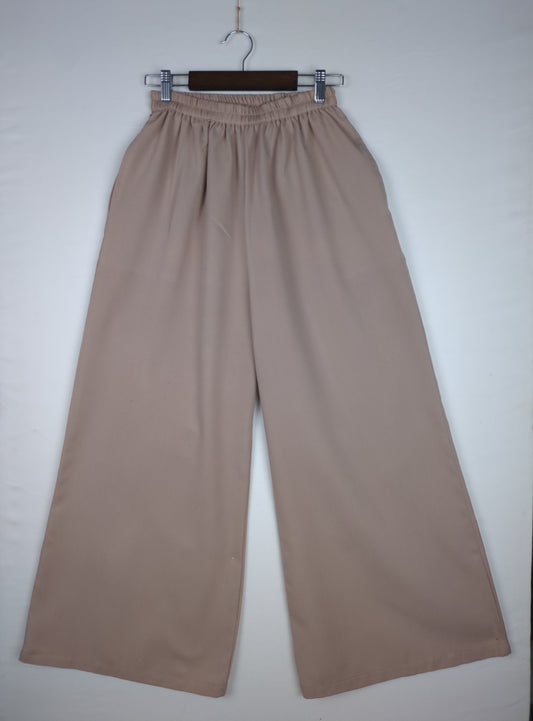 Beige Wideleg
