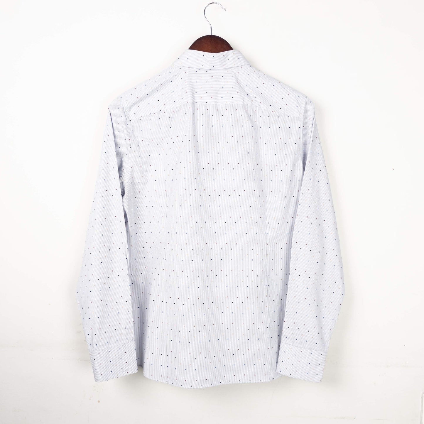 Lands' End Striped Button-Up Shirt