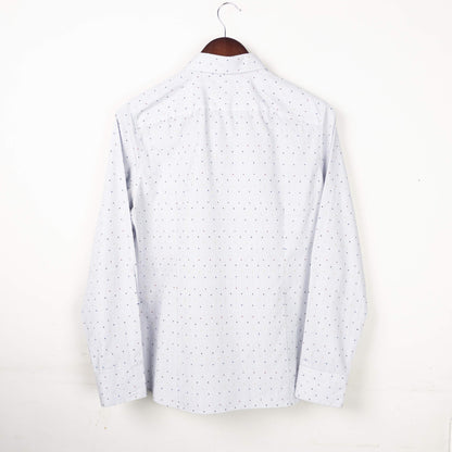 Lands' End Striped Button-Up Shirt