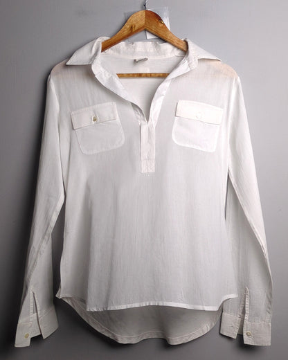 Nicobar White Buttoned Shirt