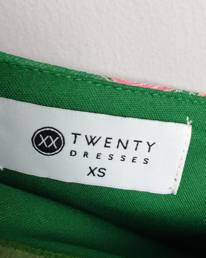 Twenty Dresses Green Paisley Dress