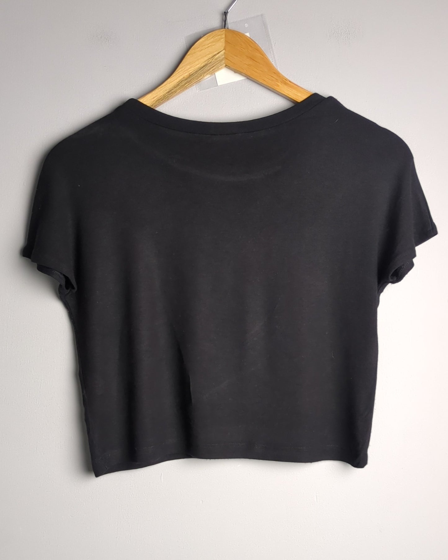 Zara Black Crop Top