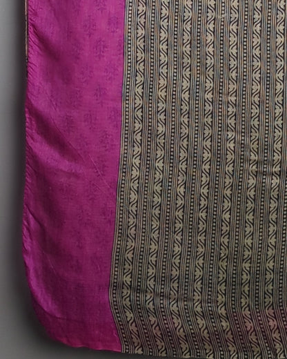 Pink Silk Saaree