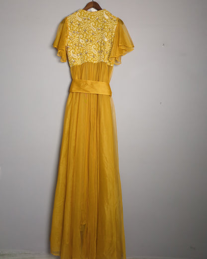 Orange Yellow Dress