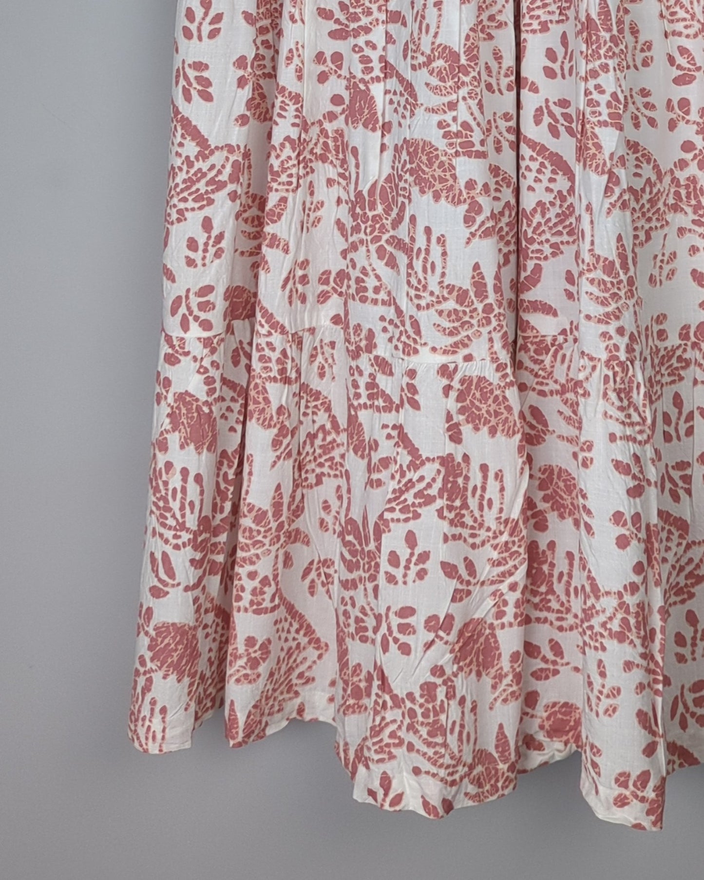 Bombay Catsey Pink Tiered Dress