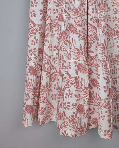 Bombay Catsey Pink Tiered Dress