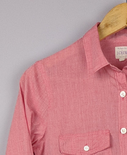 Rosy Button-down