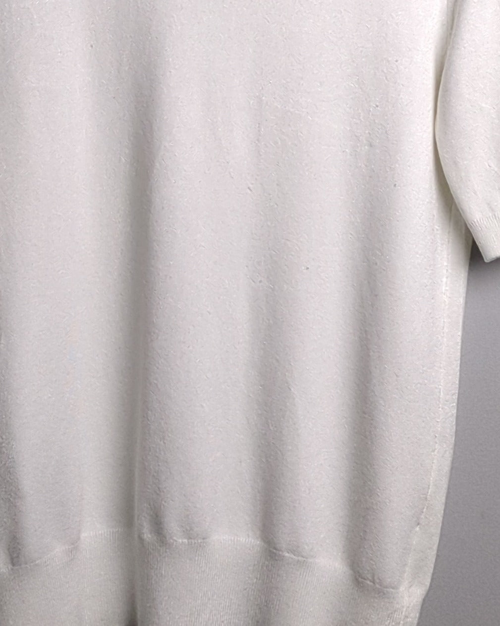 Zara White Knit Sweater