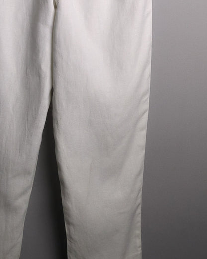 H.M White Casual Trousers