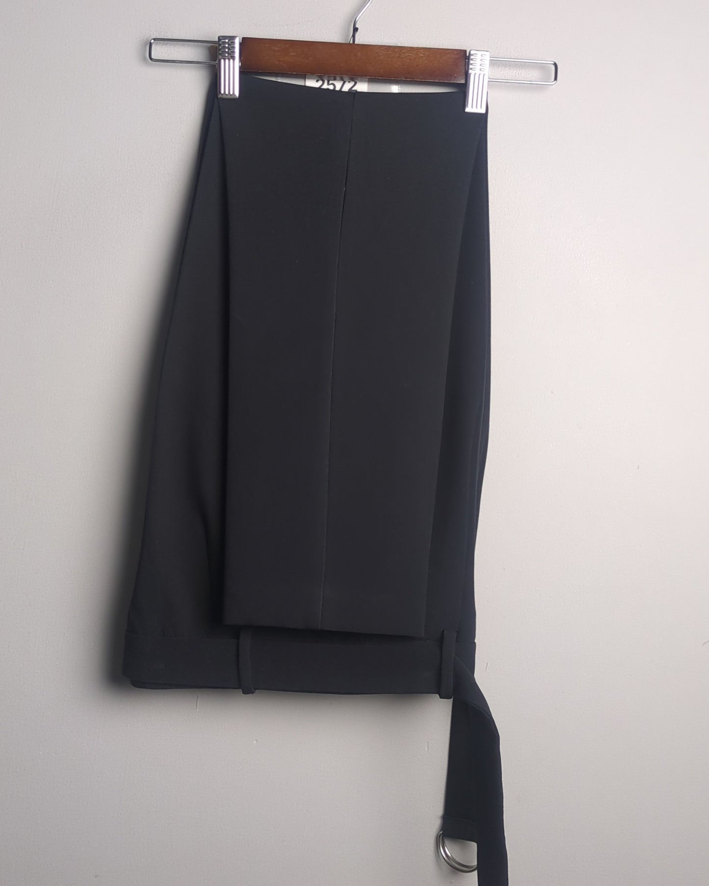 Promod Black Belted Trousers