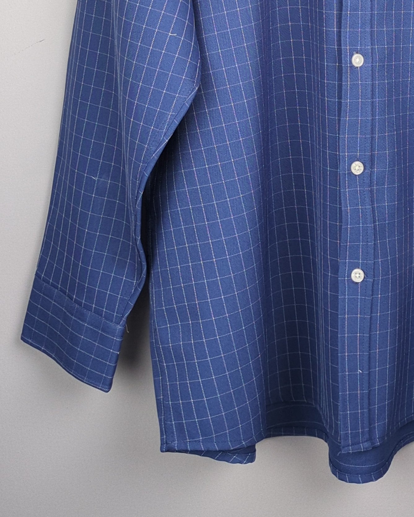 Lumen Blue Button-Down Shirt