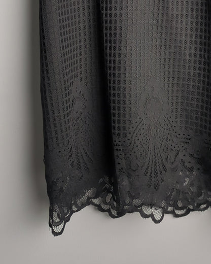 Topshop Black Lace Dress