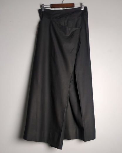 Payal Khandwala Black Wrap Skirt