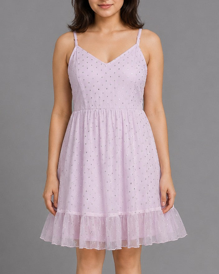 H&M Pink Sparkle Dress