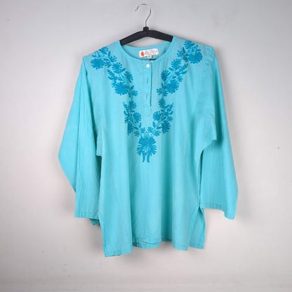 Embroidered Tunic Top