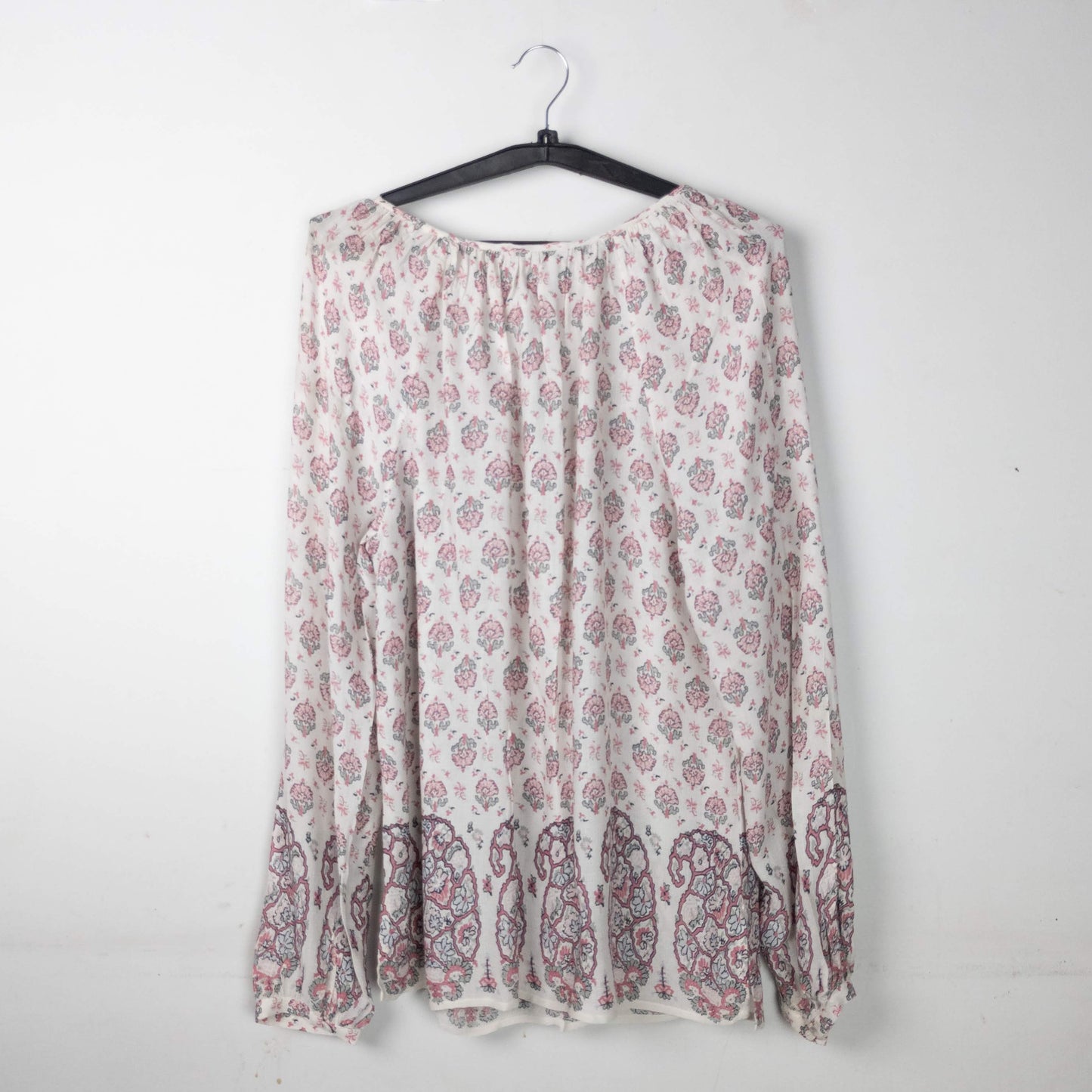 Printed Long Sleeve Blouse