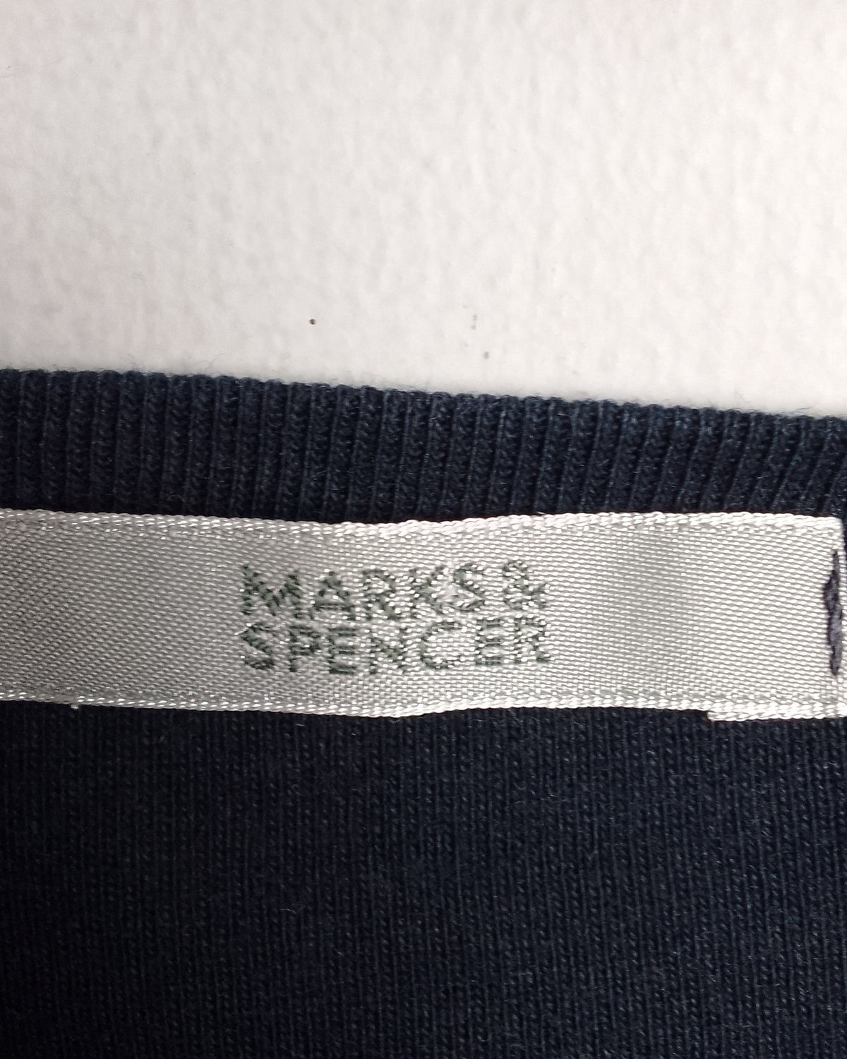 M&S Black Crewneck T-Shirt