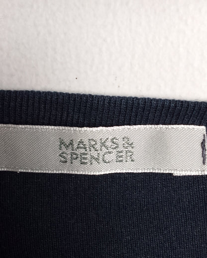 M&S Black Crewneck T-Shirt