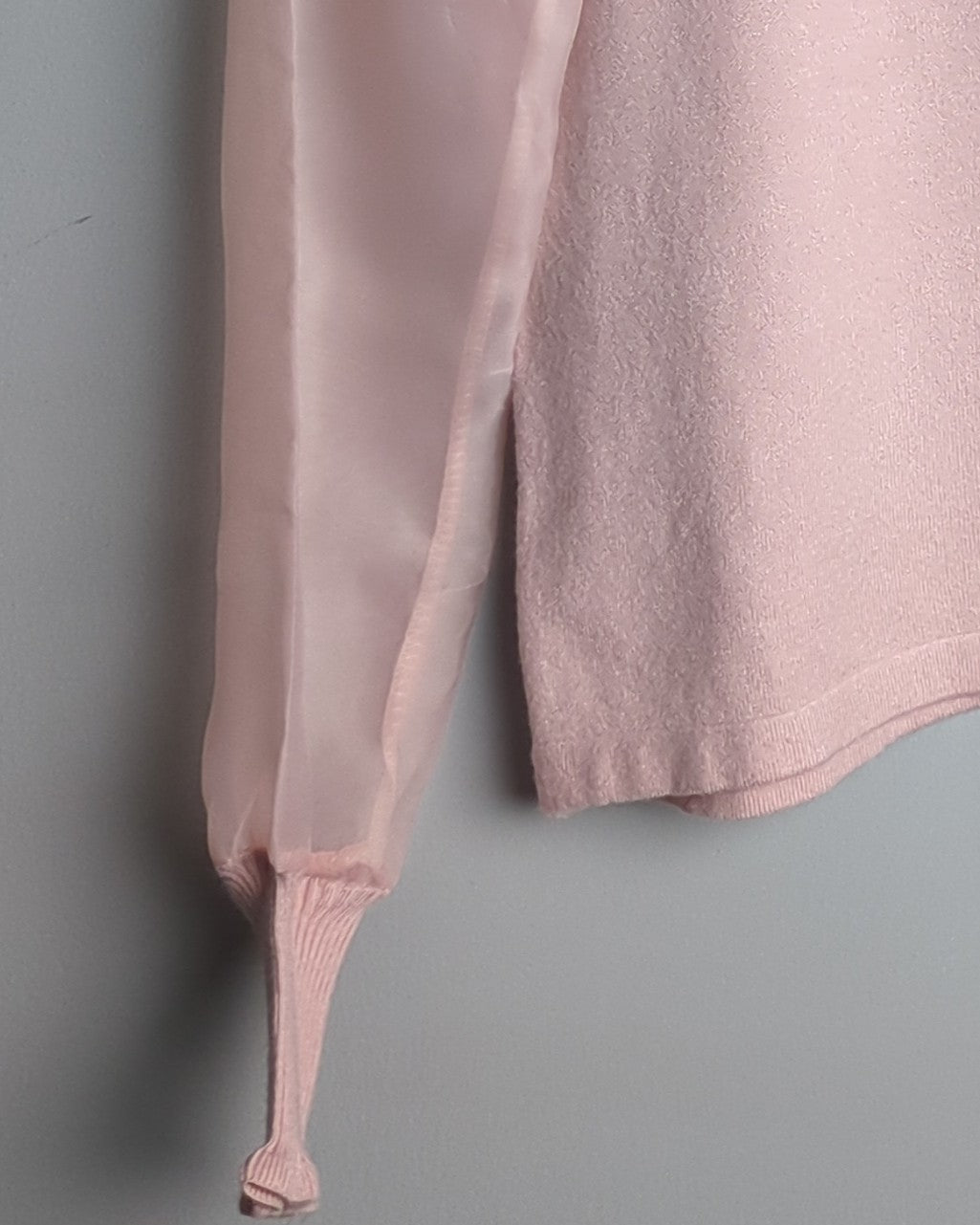 Cover Story Pink Ruffle Sweater